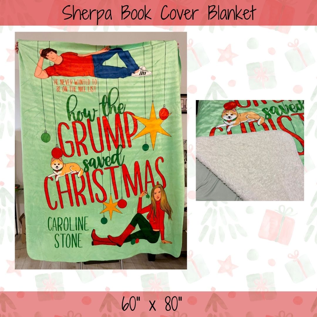 How the Grump Saved Christmas DELUXE BOOK BOX WITH BLANKET