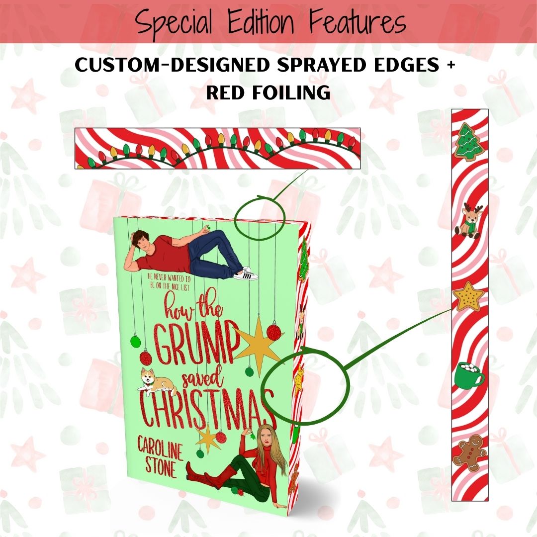 How the Grump Saved Christmas DELUXE BOOK BOX WITH BLANKET