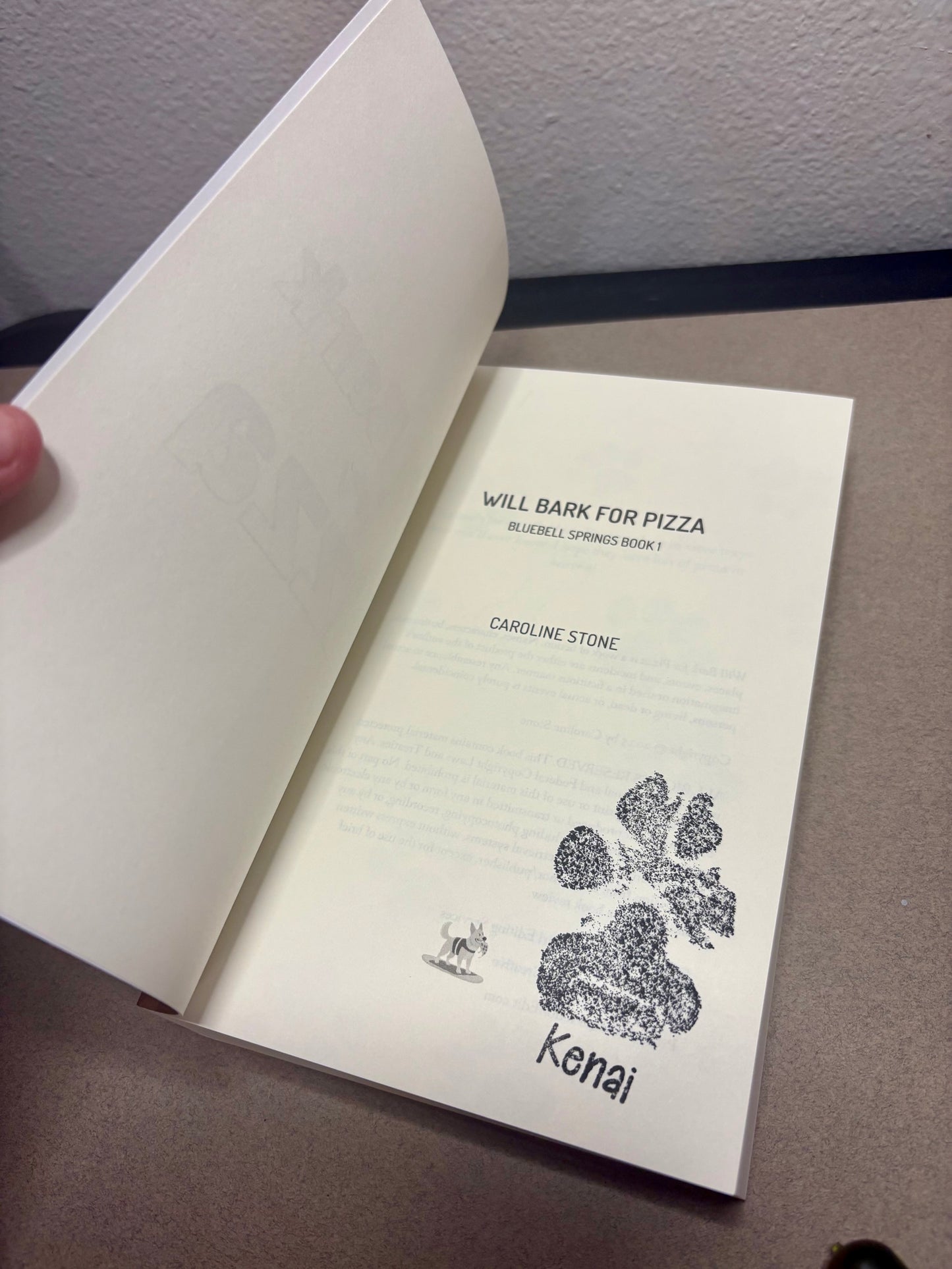 Will Bark for Pizza (Hardback)