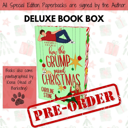 How the Grump Saved Christmas DELUXE BOOK BOX WITH BLANKET