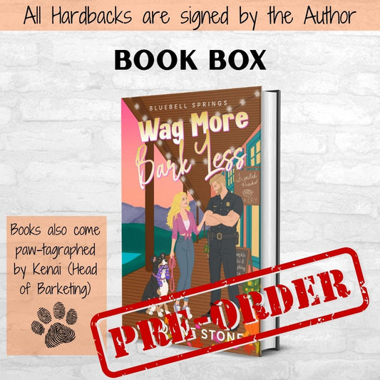 Wag More Bark Less BOOK BOX (Hardback)